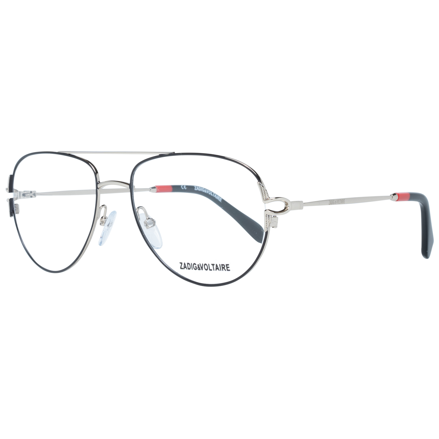 Zadig & Voltaire Oval Glasögonbåge i Guld