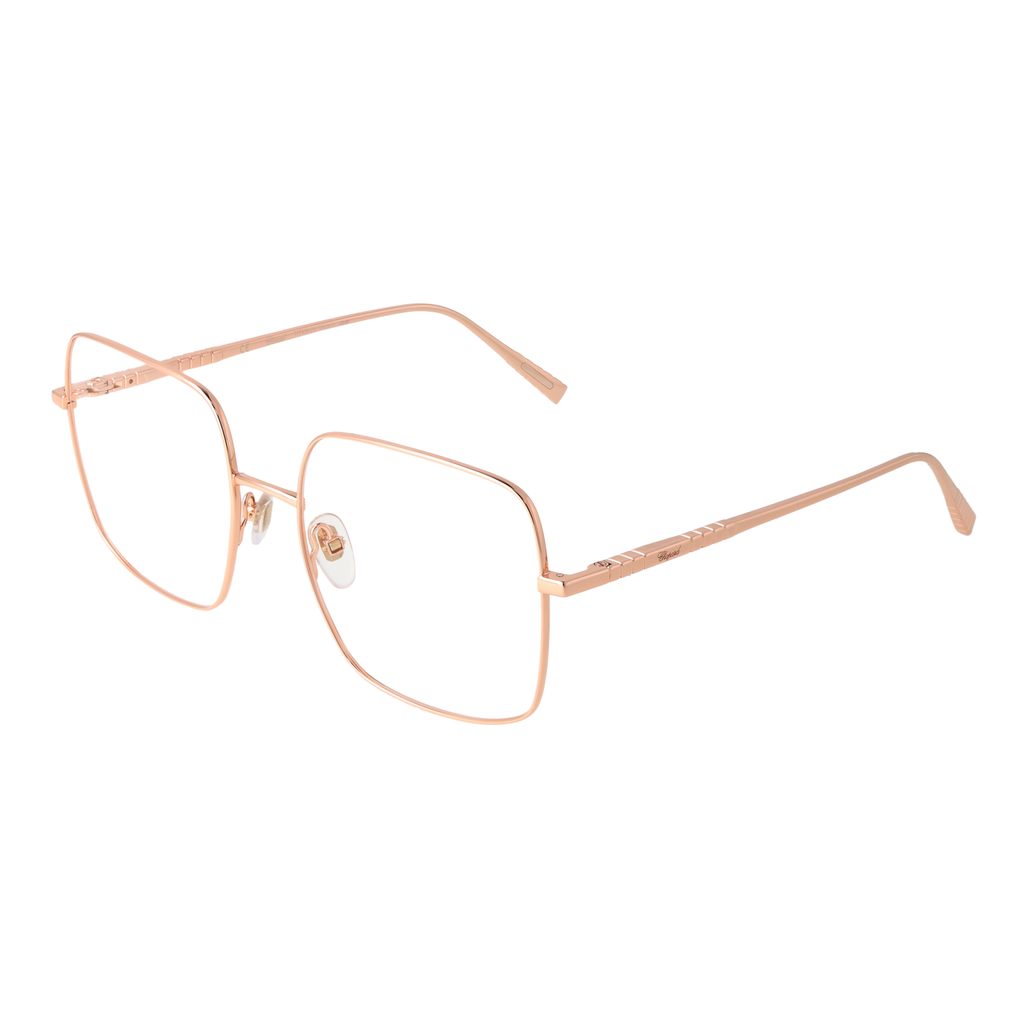 Chopard Fyrkantig Glasögonbåge i Roséguld