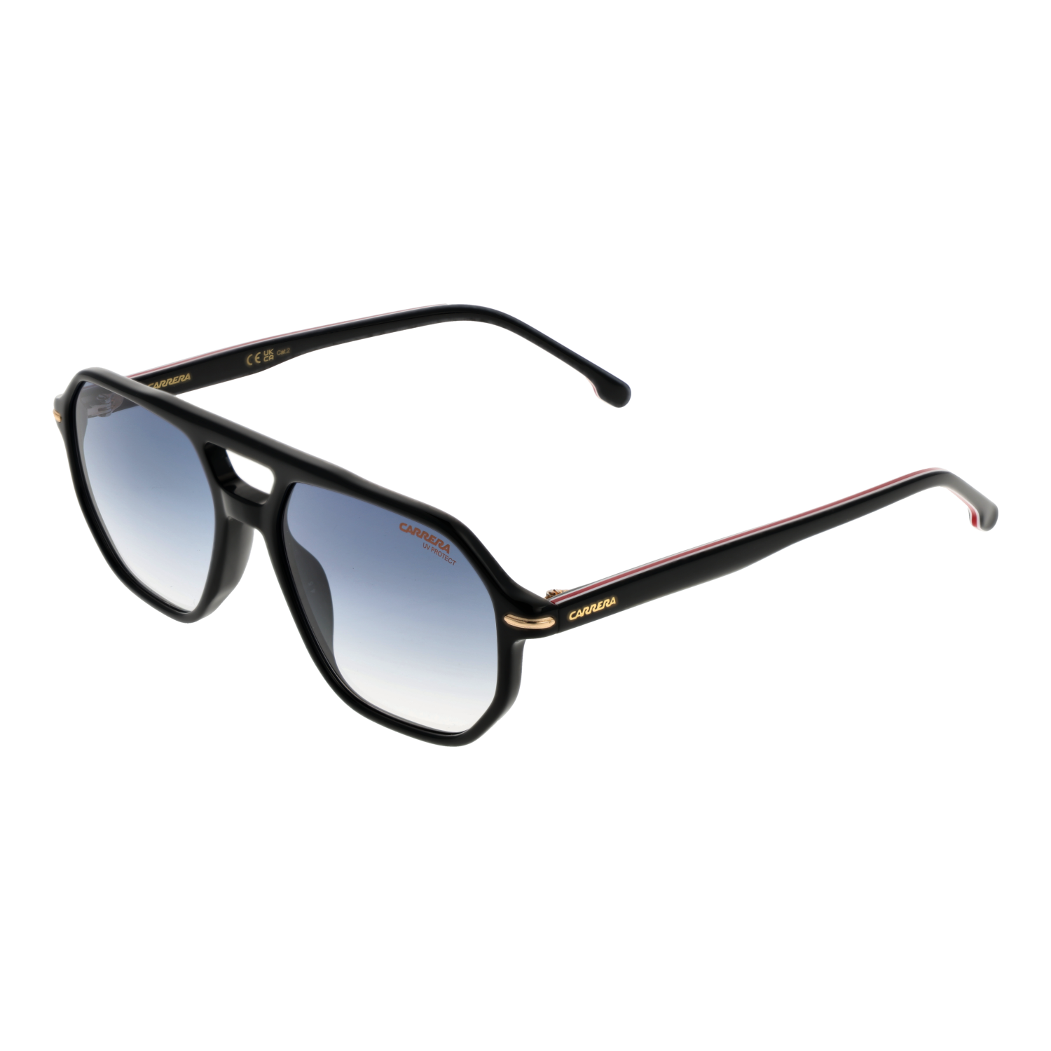 Carrera Pilot Solglasögon i Svart