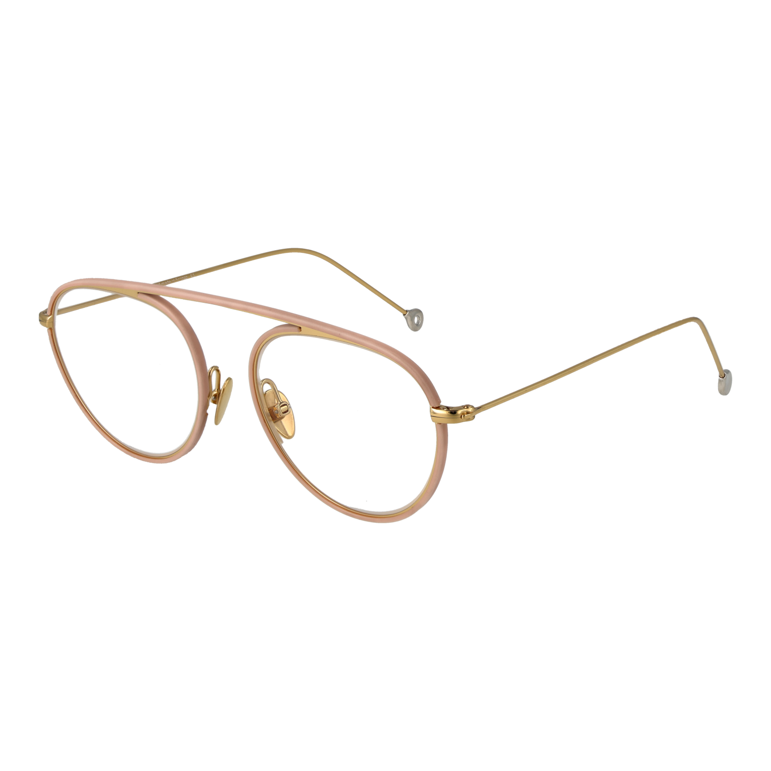 Nathalie Blanc Pilot Glasögonbåge i Beige