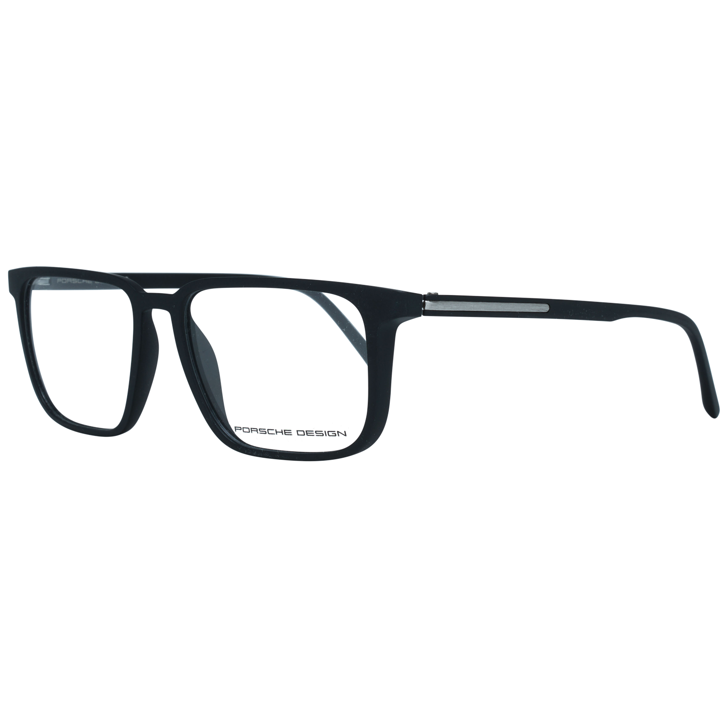 Porsche Design Fyrkantig Glasögonbåge i Svart