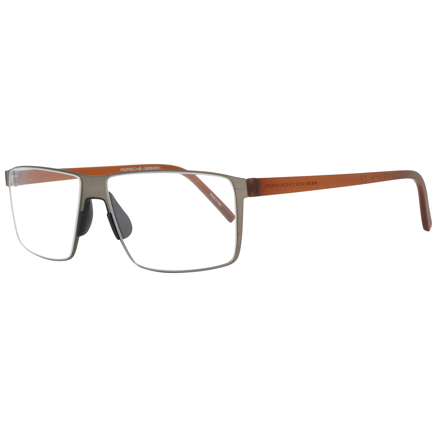 Porsche Design Rektangulär Glasögonbåge i Grå