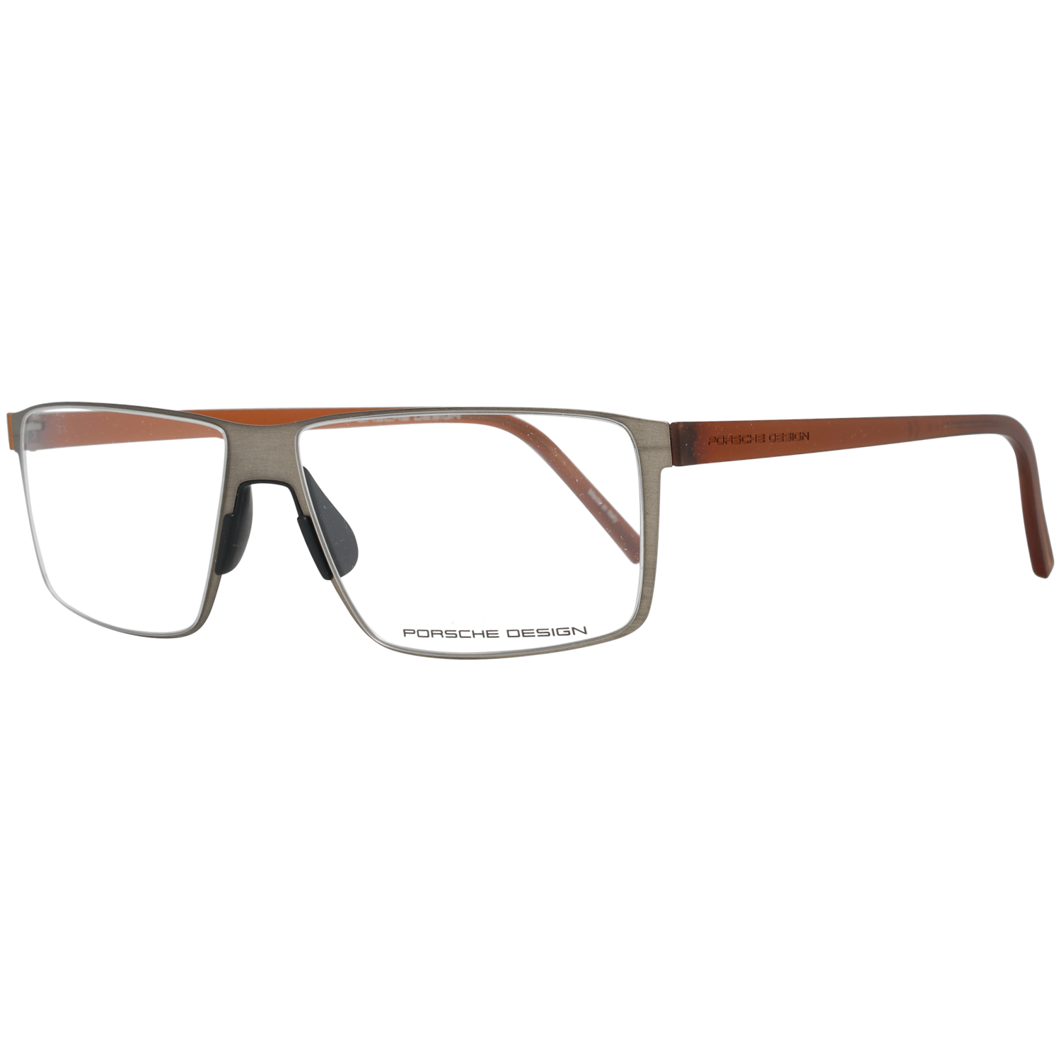 Porsche Design Rektangulär Glasögonbåge i Guld
