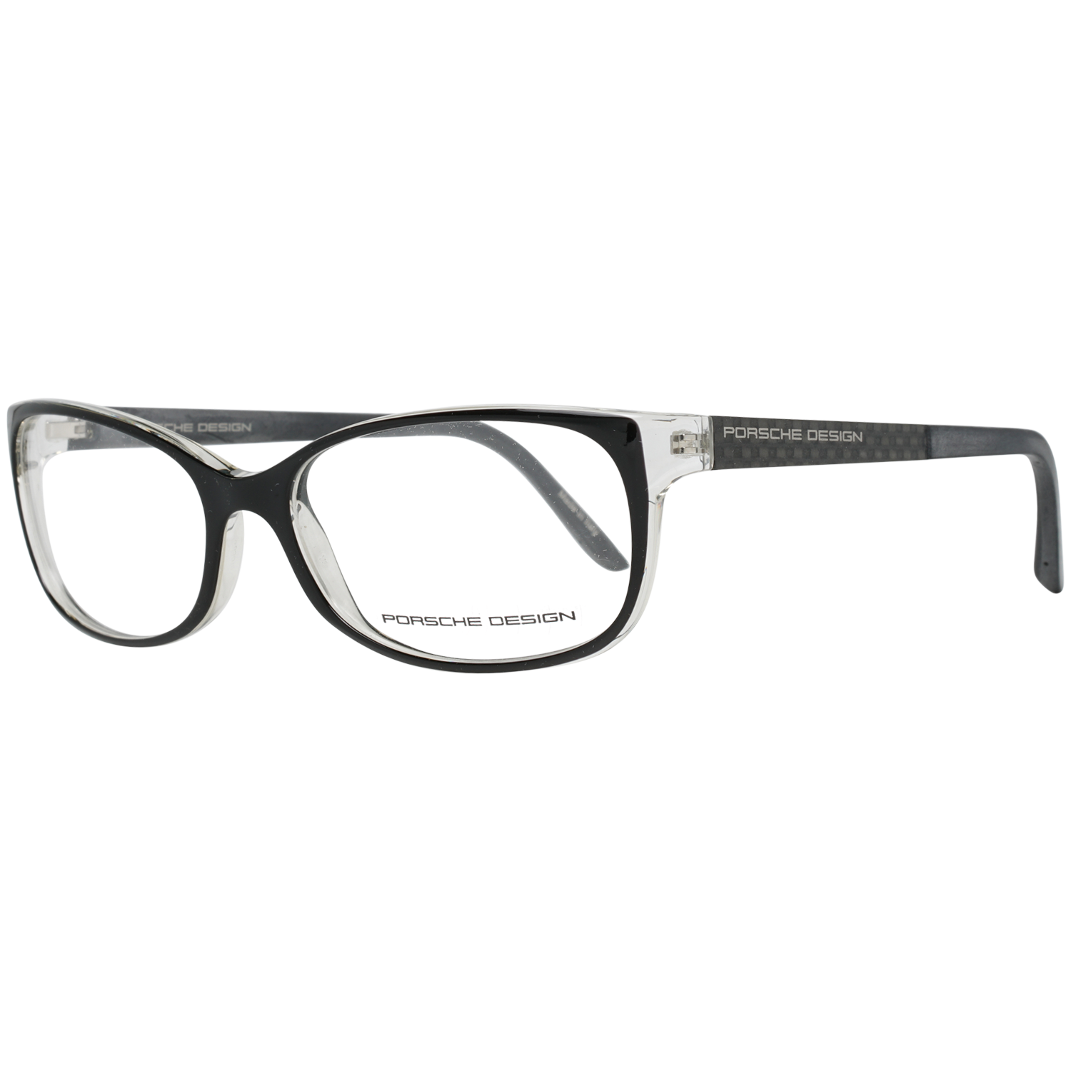 Porsche Design Rektangulär Glasögonbåge i Svart