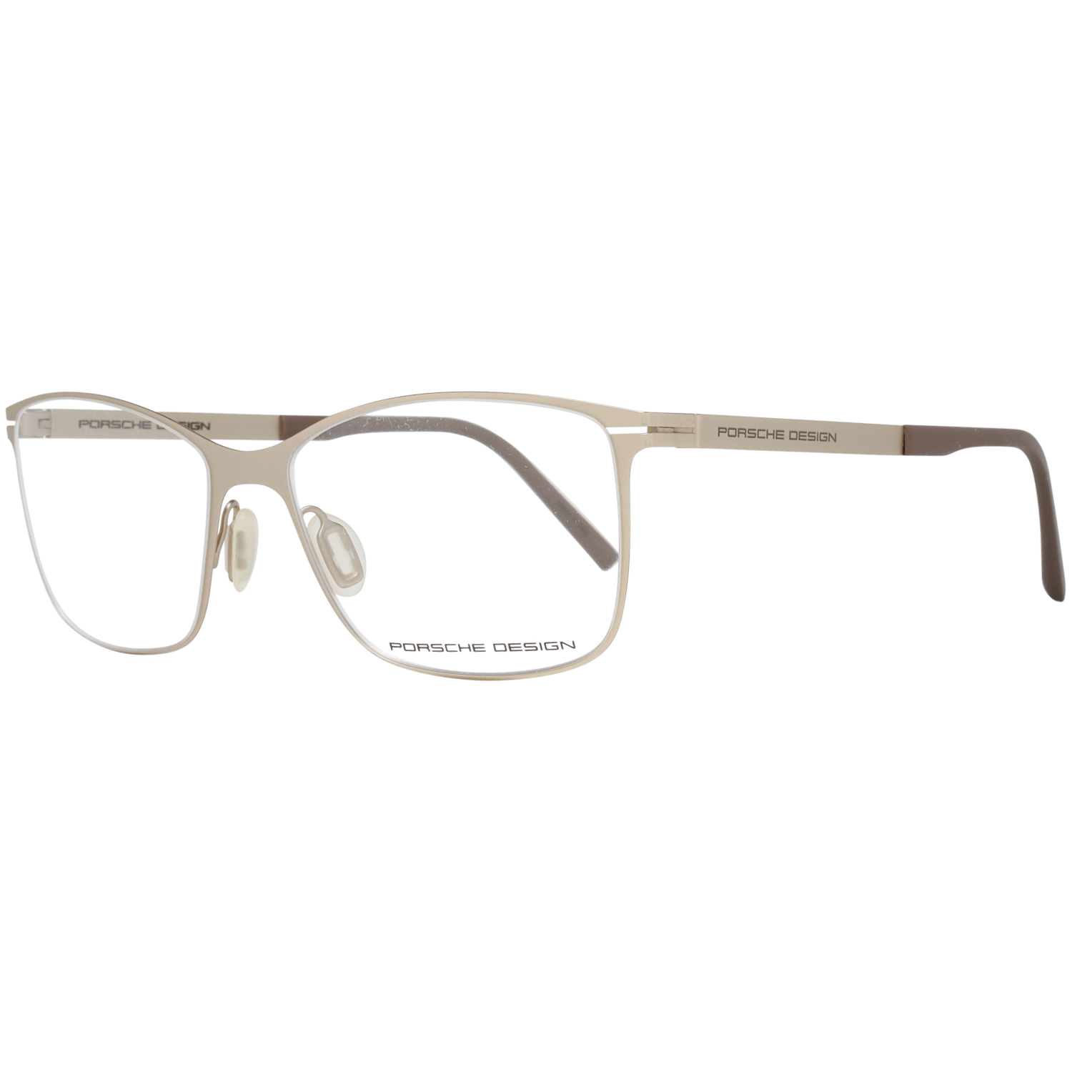 Porsche Design Rektangulär Glasögonbåge i Guld