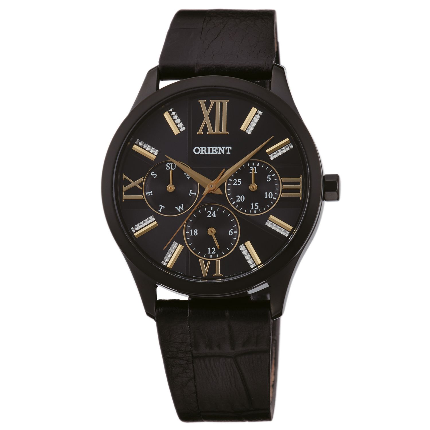 Orient FSW02001B0 – Elegant Damklocka med Svart Tavla
