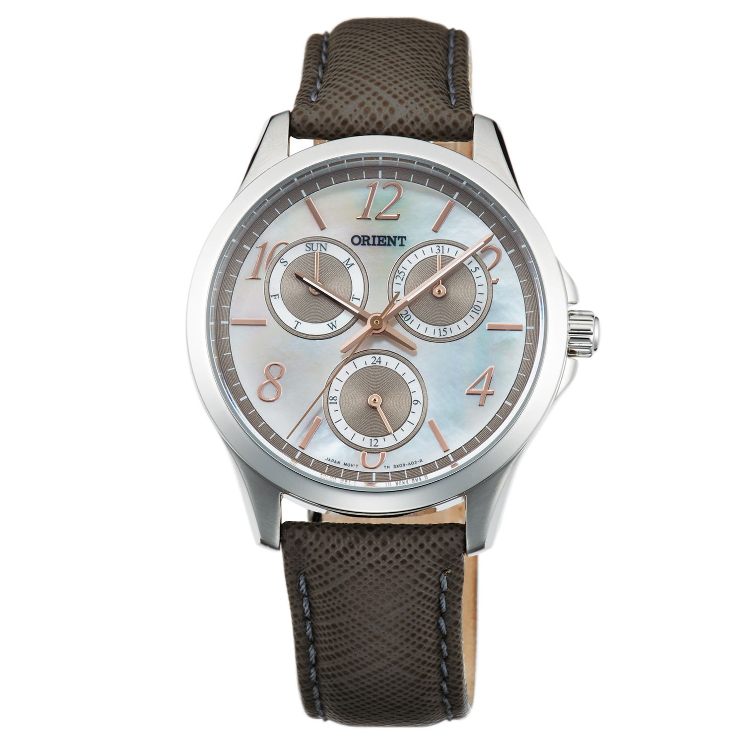 Orient FSX09005W0 – Klassisk Herrklocka med Vit Tavla