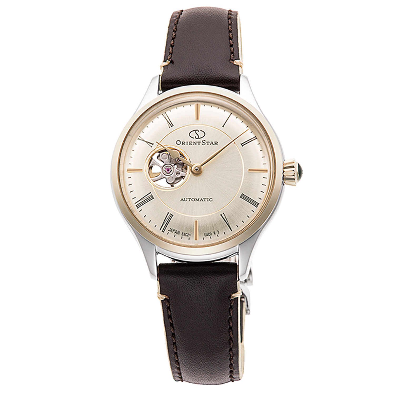 Orient Star RE-ND0010G00B – Open-Heart Damklocka i Rostfritt Stål