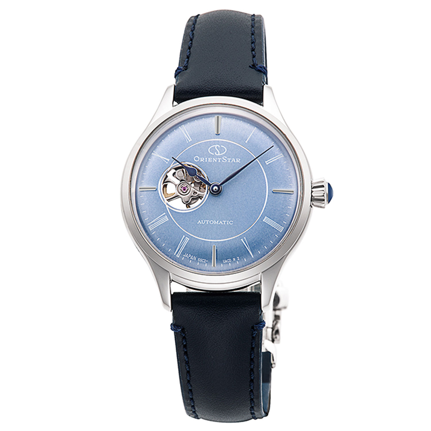 Orient Star RE-ND0012L00B – Open-Heart Damklocka i Rostfritt Stål