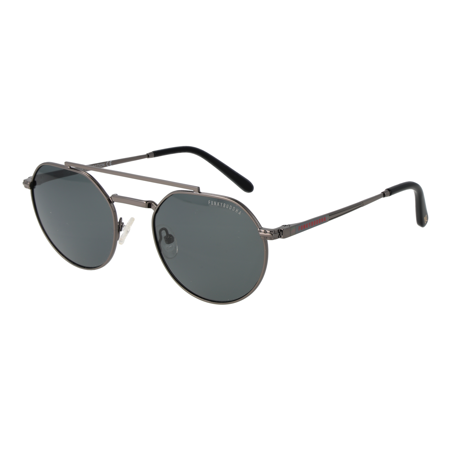 Funky Buddha Pilot Solglasögon i Gunmetal