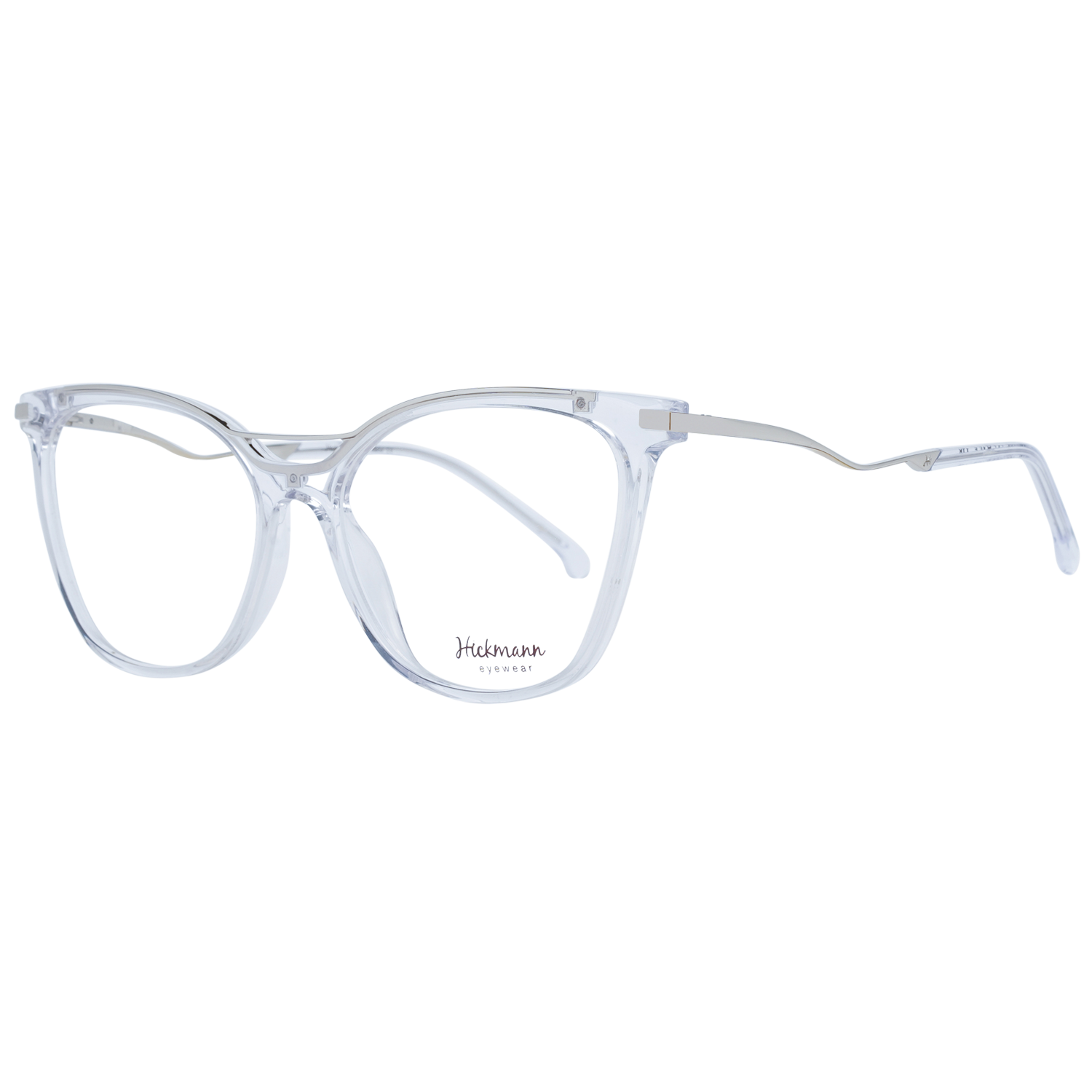 Ana Hickmann Pilot Glasögonbåge i Transparent
