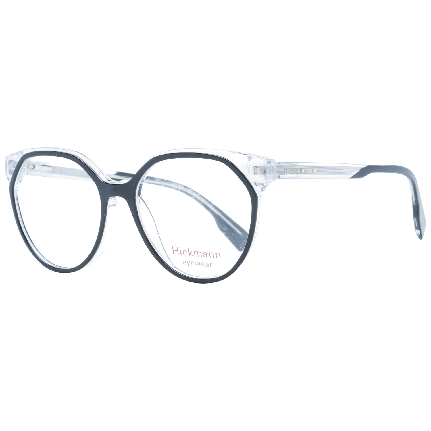 Ana Hickmann Fjärilsform Glasögonbåge i Svart