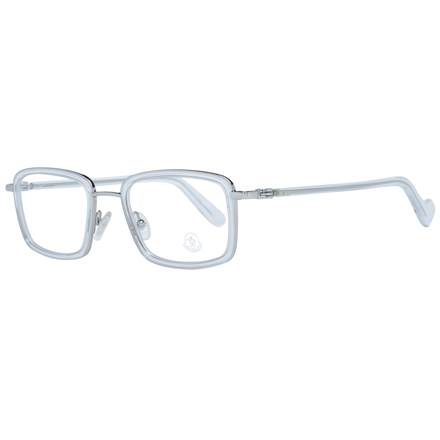 Moncler Trapezformad Glasögonbåge i Transparent
