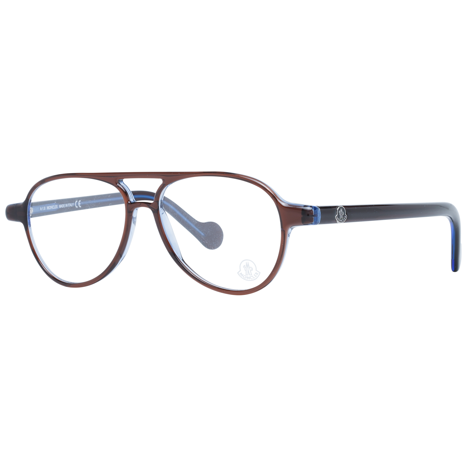 Moncler Pilot Glasögonbåge i Brun