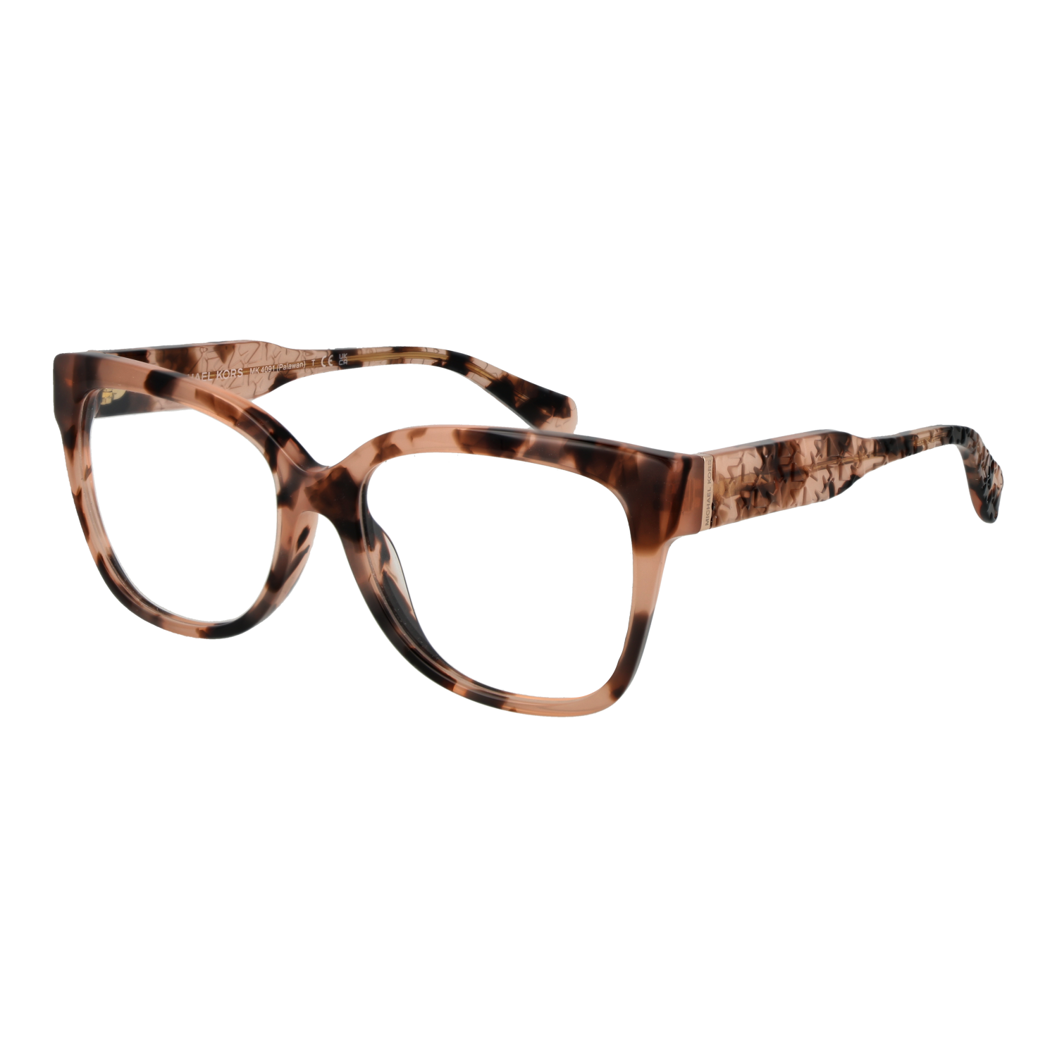 Michael Kors Fyrkantig Glasögonbåge i Brun