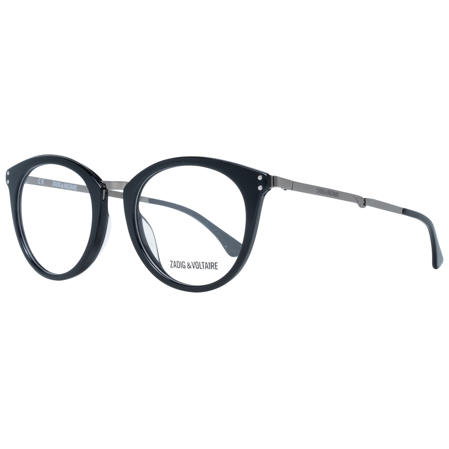 Zadig & Voltaire Rund Glasögonbåge i Svart