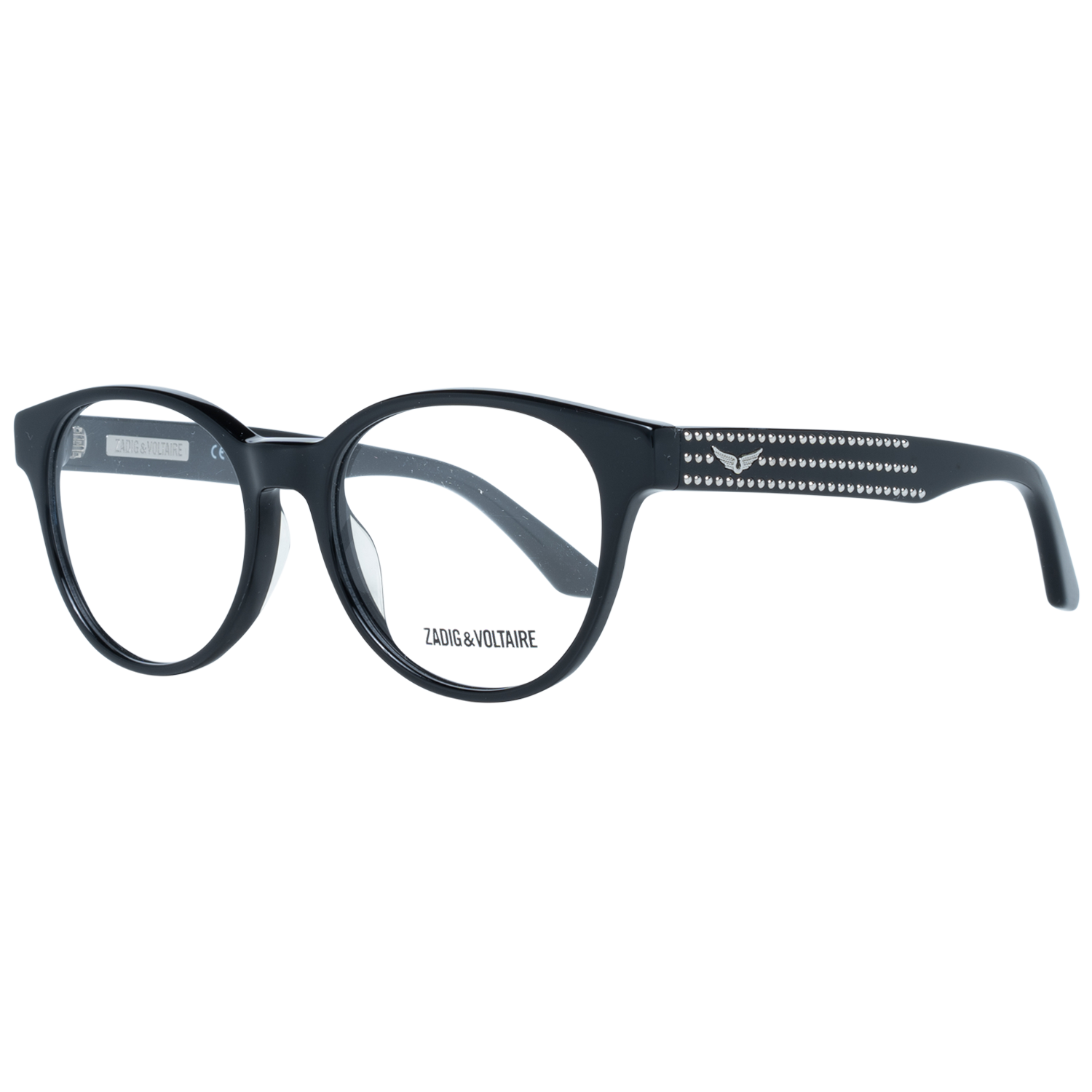 Zadig & Voltaire Oval Glasögonbåge i Svart