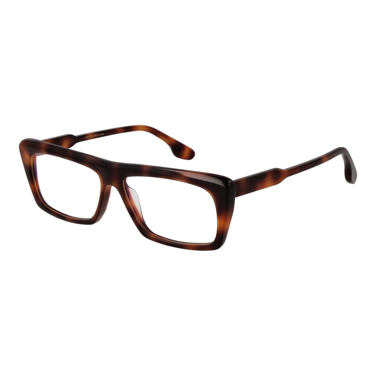 Victoria Beckham Rektangulär Glasögonbåge i Brun
