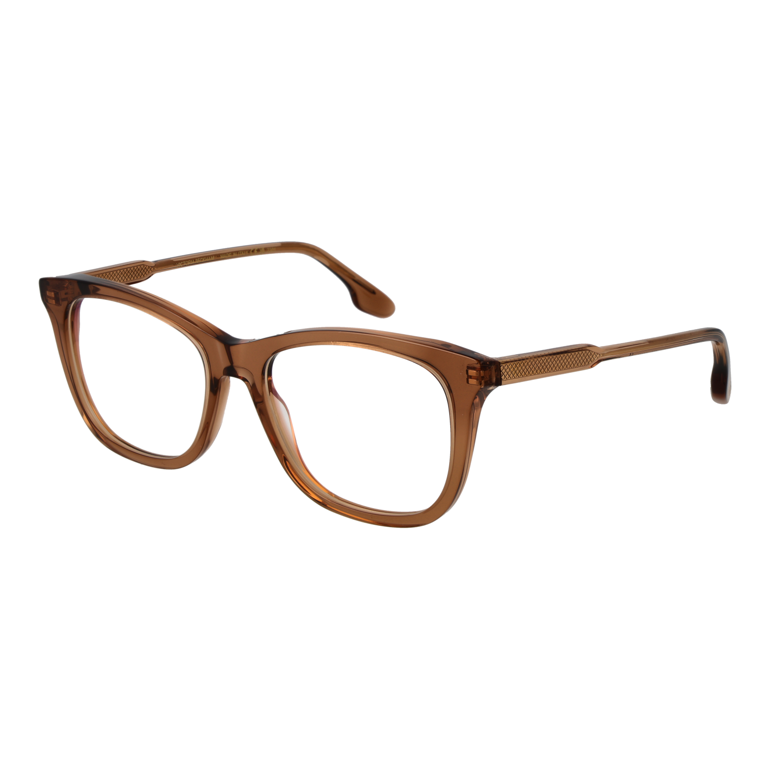 Victoria Beckham Rektangulär Glasögonbåge i Brun
