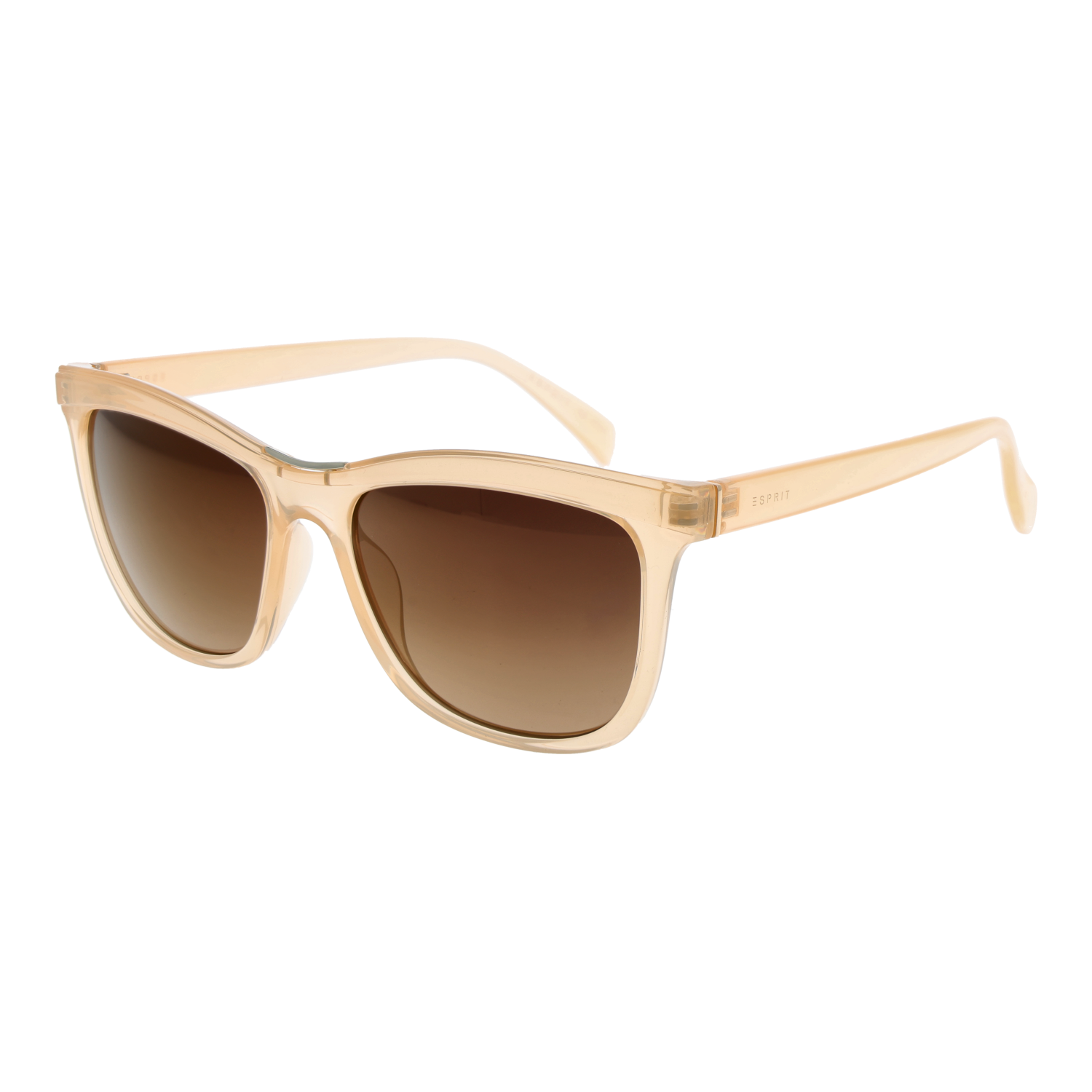 Esprit Fyrkantiga Solglasögon i Beige