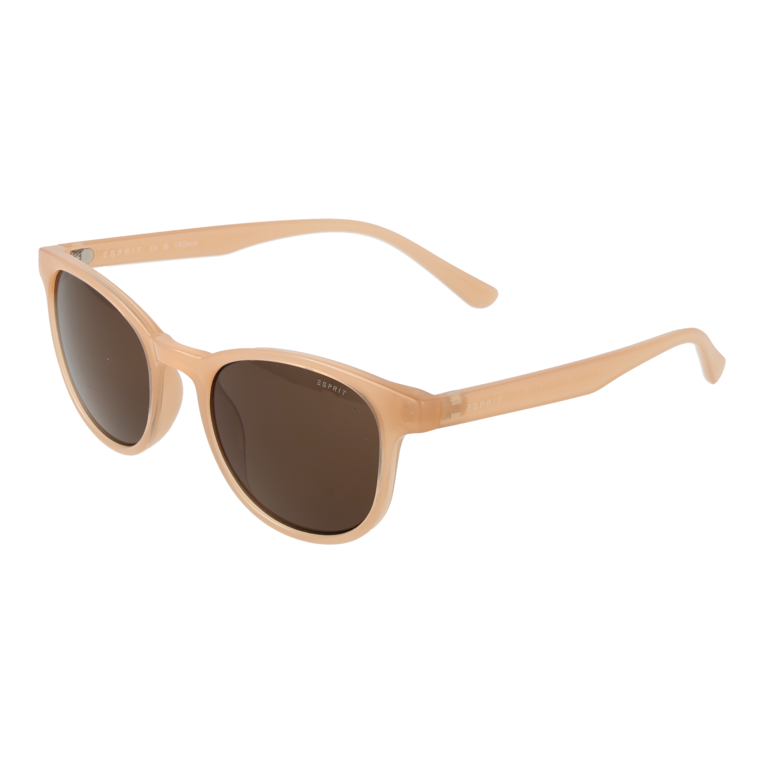 Esprit Runda Solglasögon i Beige