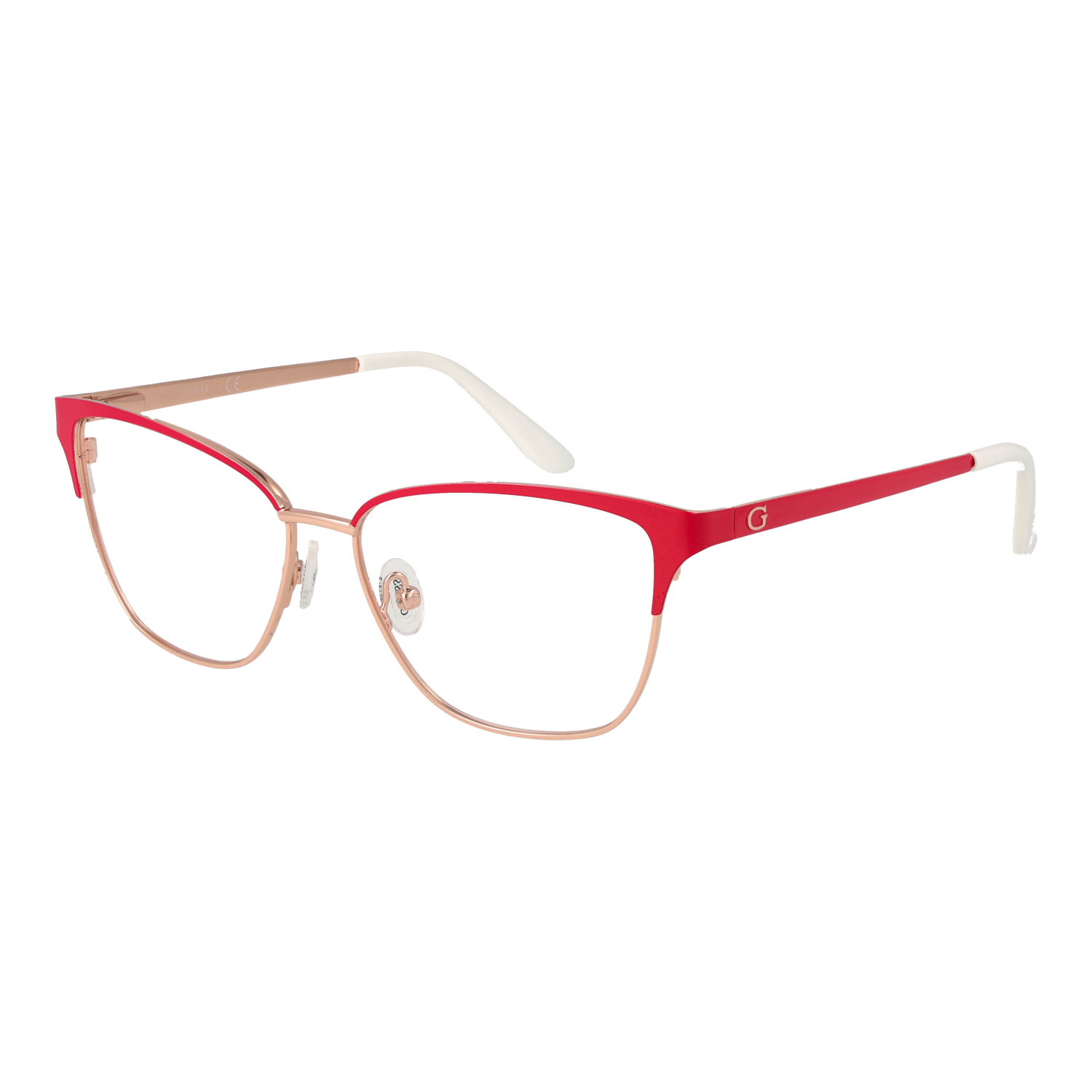 Guess Fjärilsform Glasögonbåge i Rosa