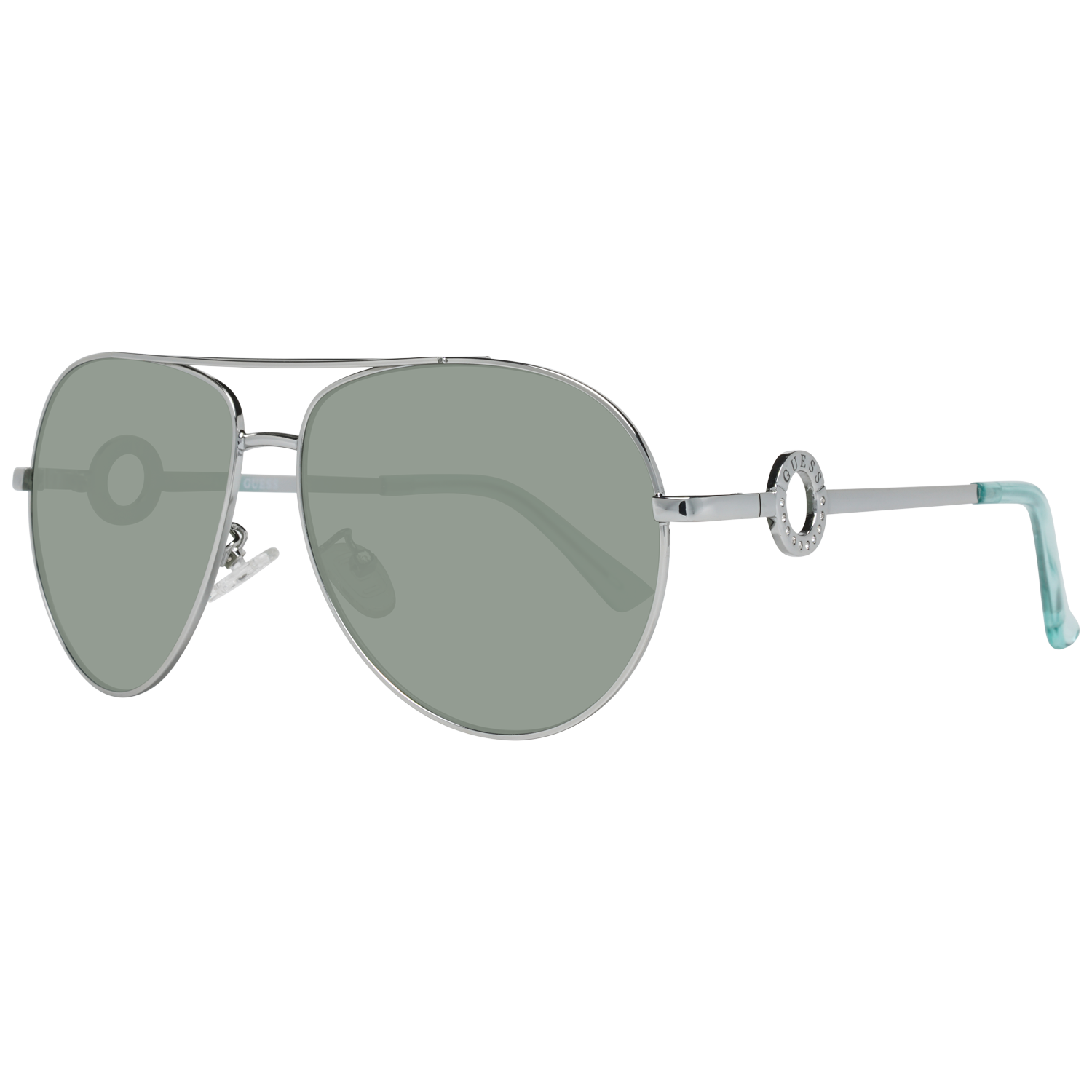 Guess Pilot Solglasögon i Silver