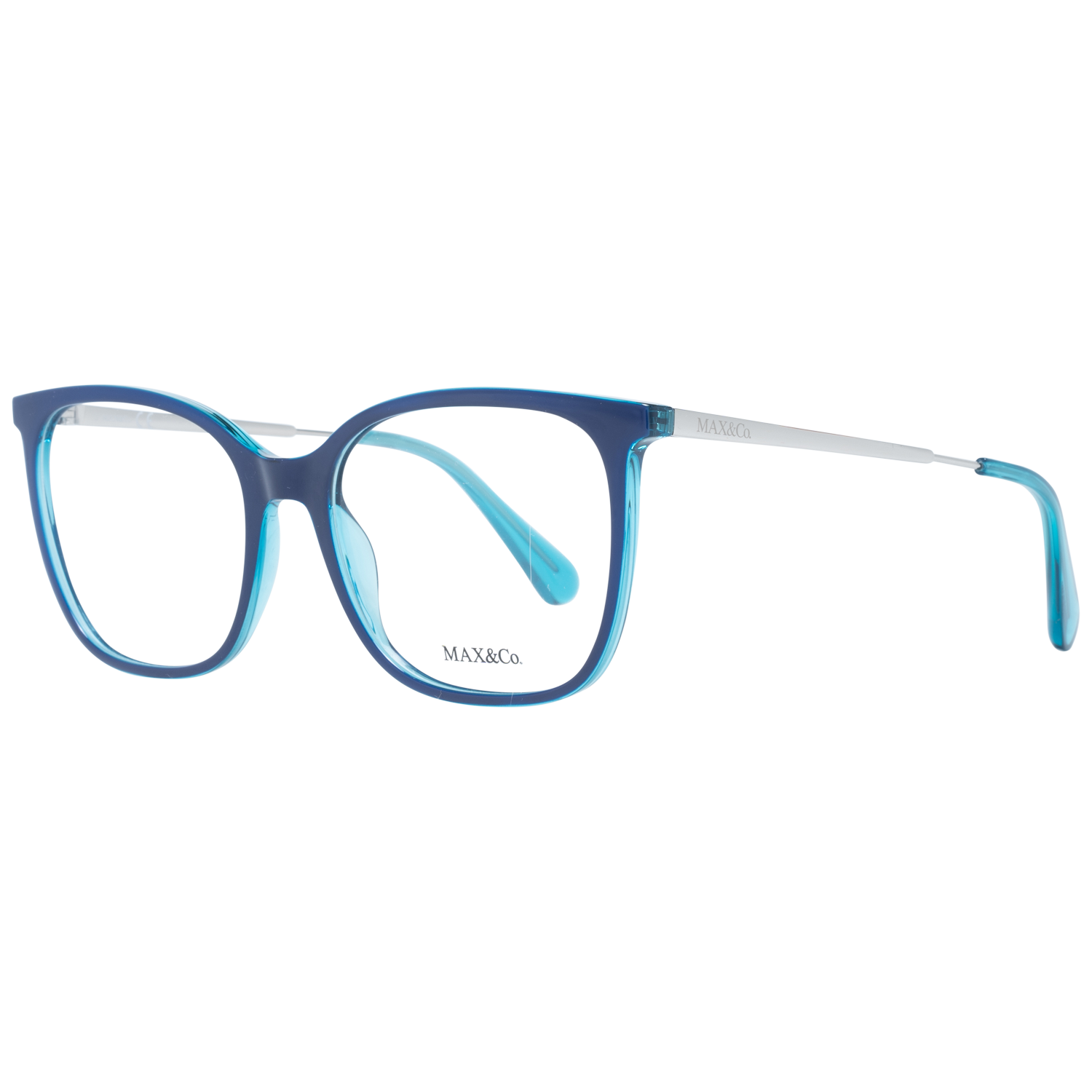 Max & Co Fyrkantig Glasögonbåge i Blå
