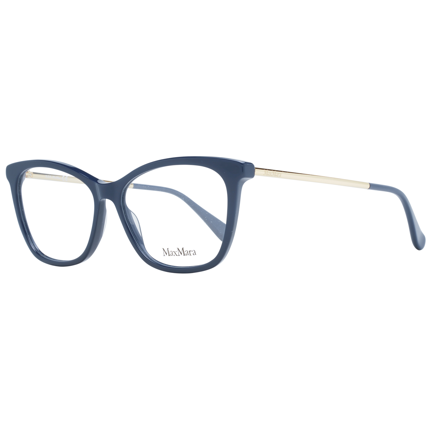 Max Mara Fjärilsform Glasögonbåge i Blå