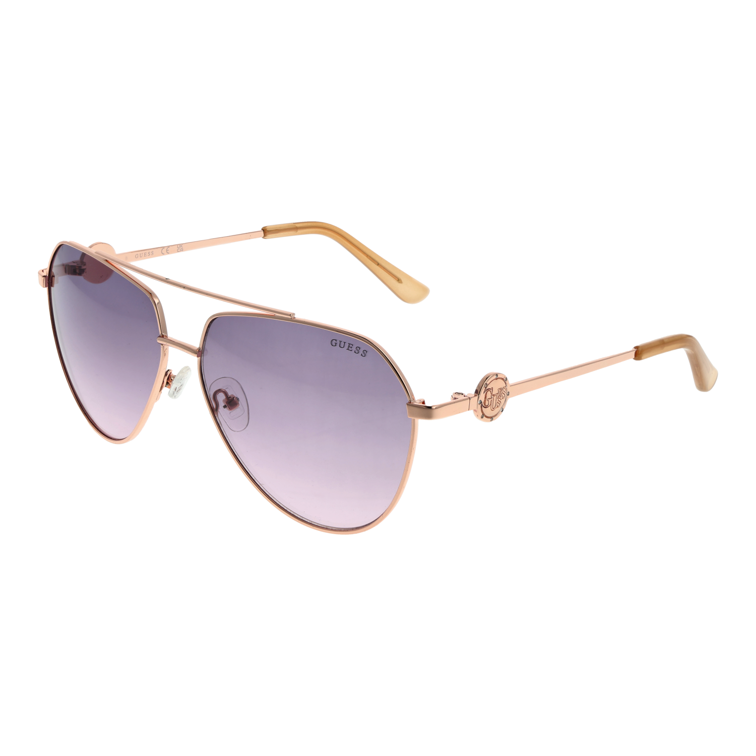 Guess Pilot Solglasögon i Roséguld