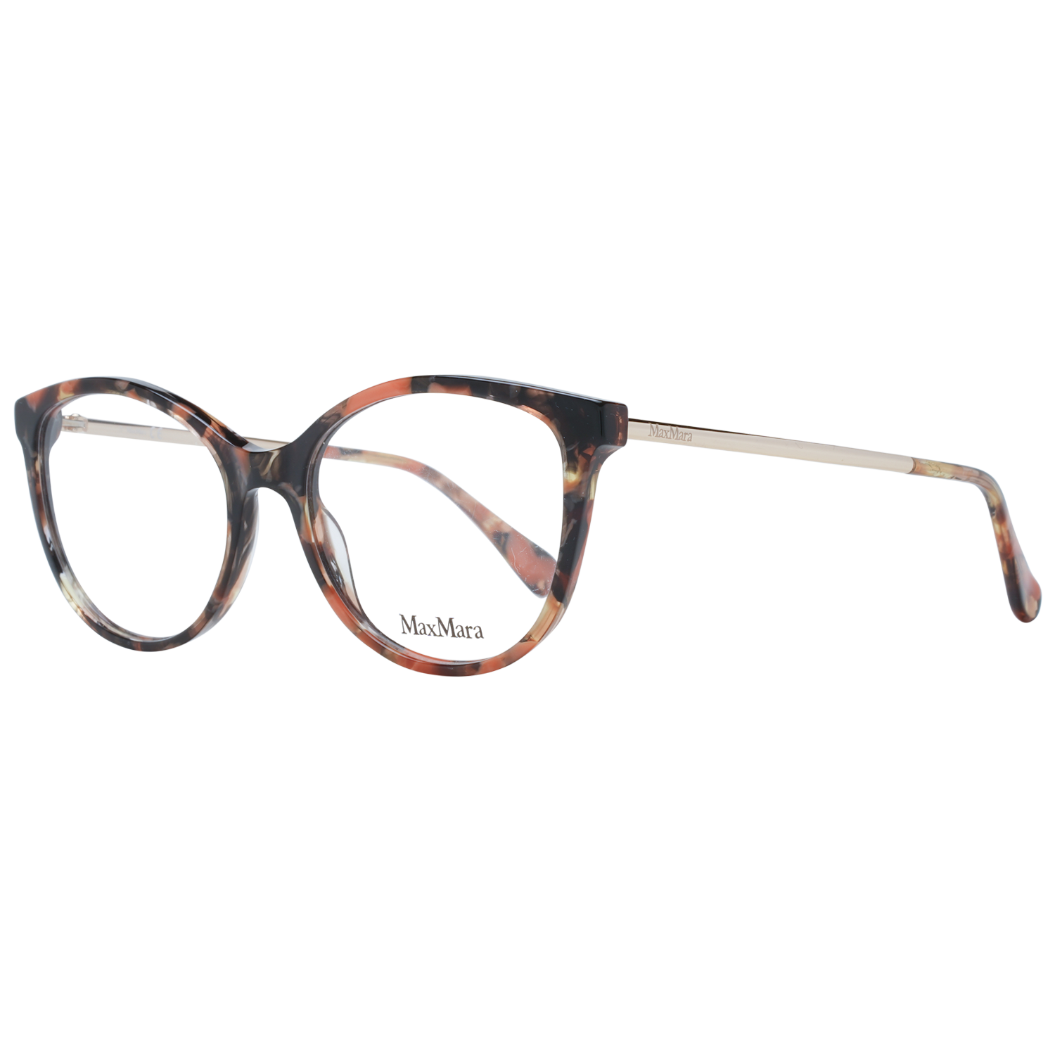 Max Mara Fjärilsform Glasögonbåge i Brun