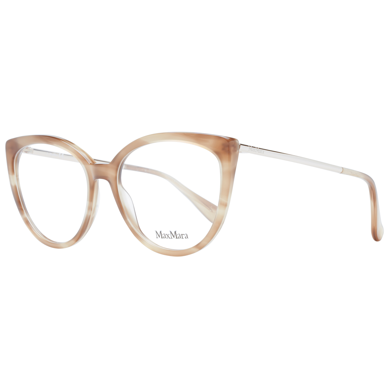 Max Mara Kattöga Glasögonbåge i Brun