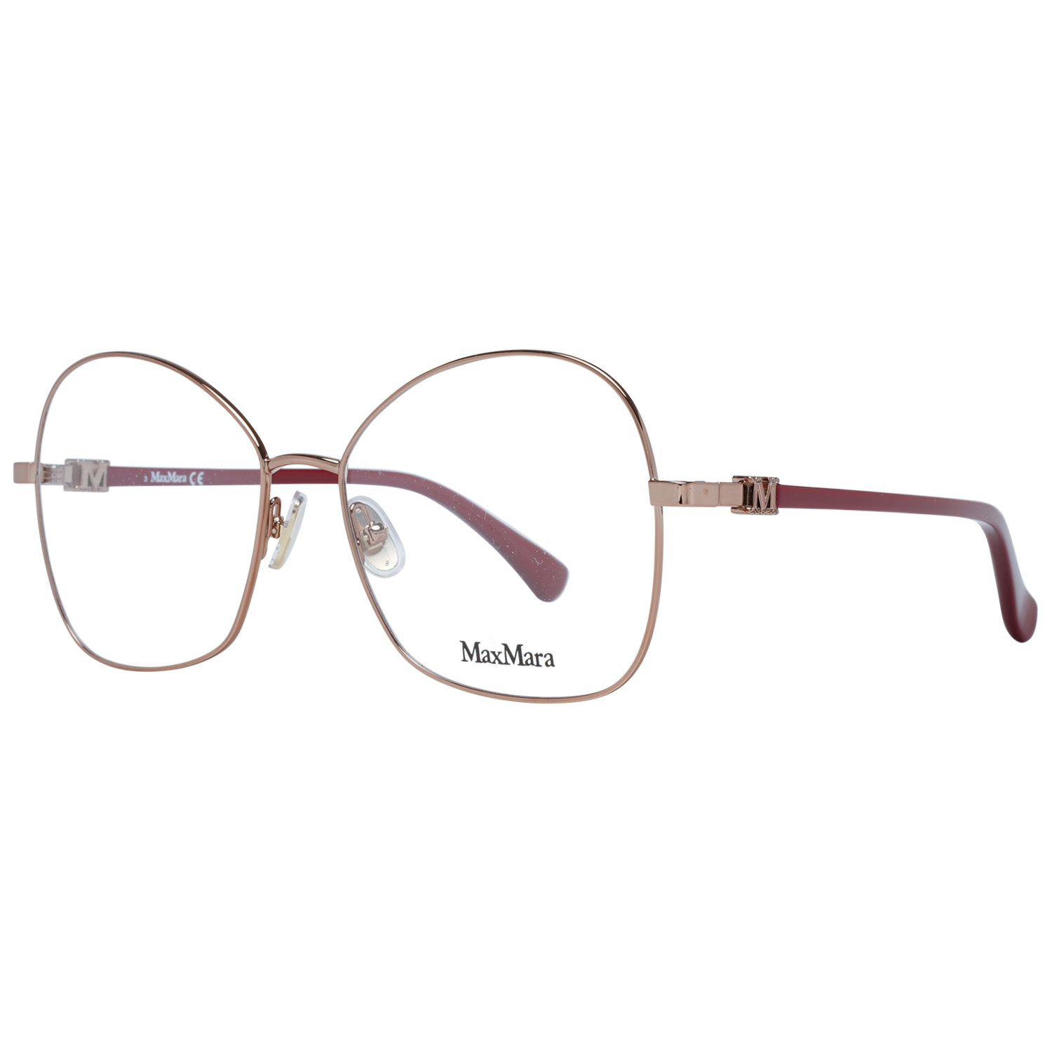 Max Mara Fjärilsform Glasögonbåge i Brons