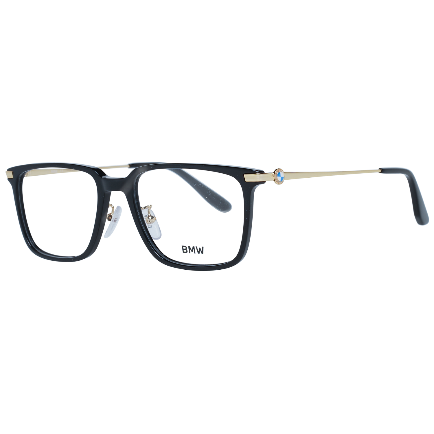 BMW Rektangulär Glasögonbåge i Svart
