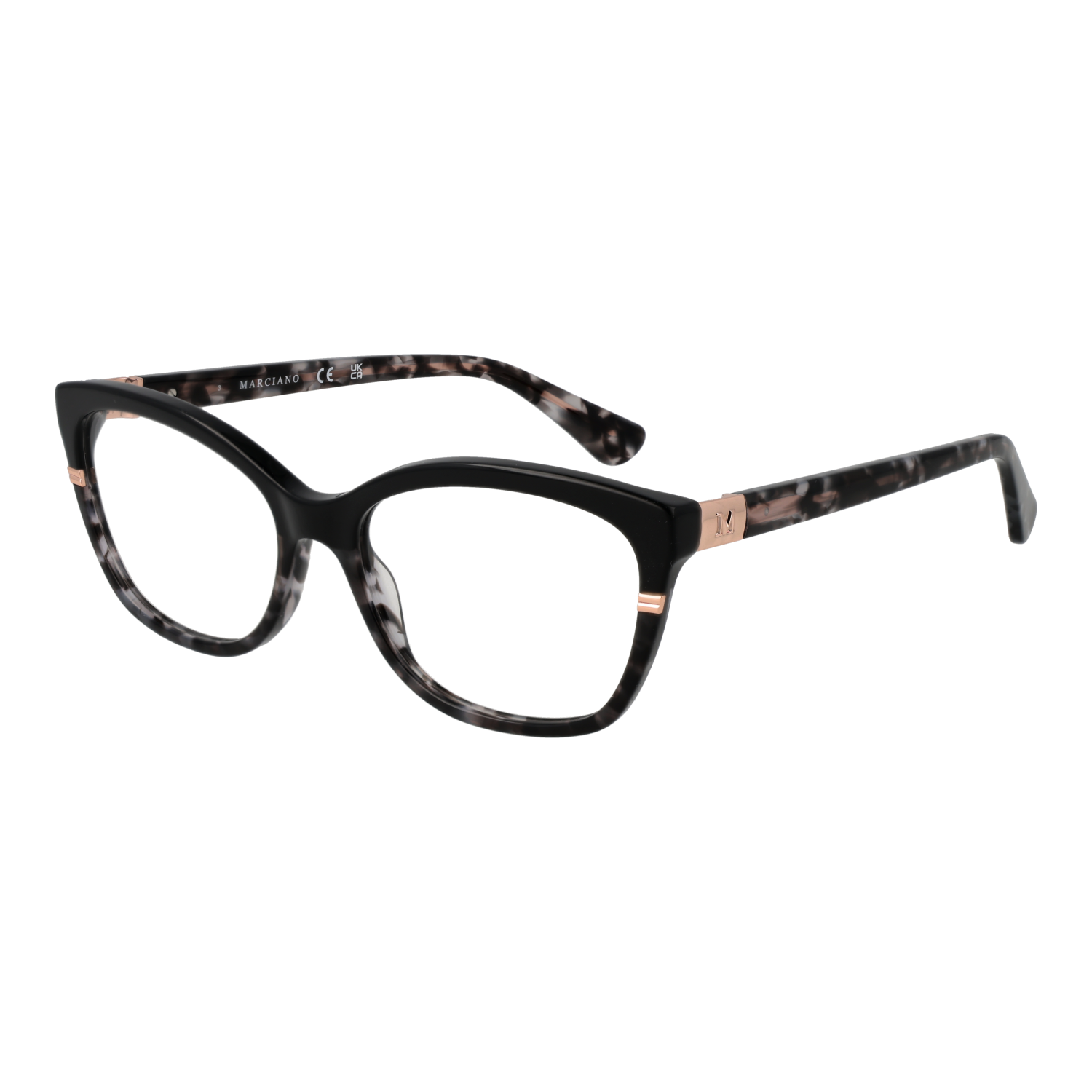 Marciano by Guess Kattöga Glasögonbåge i Svart
