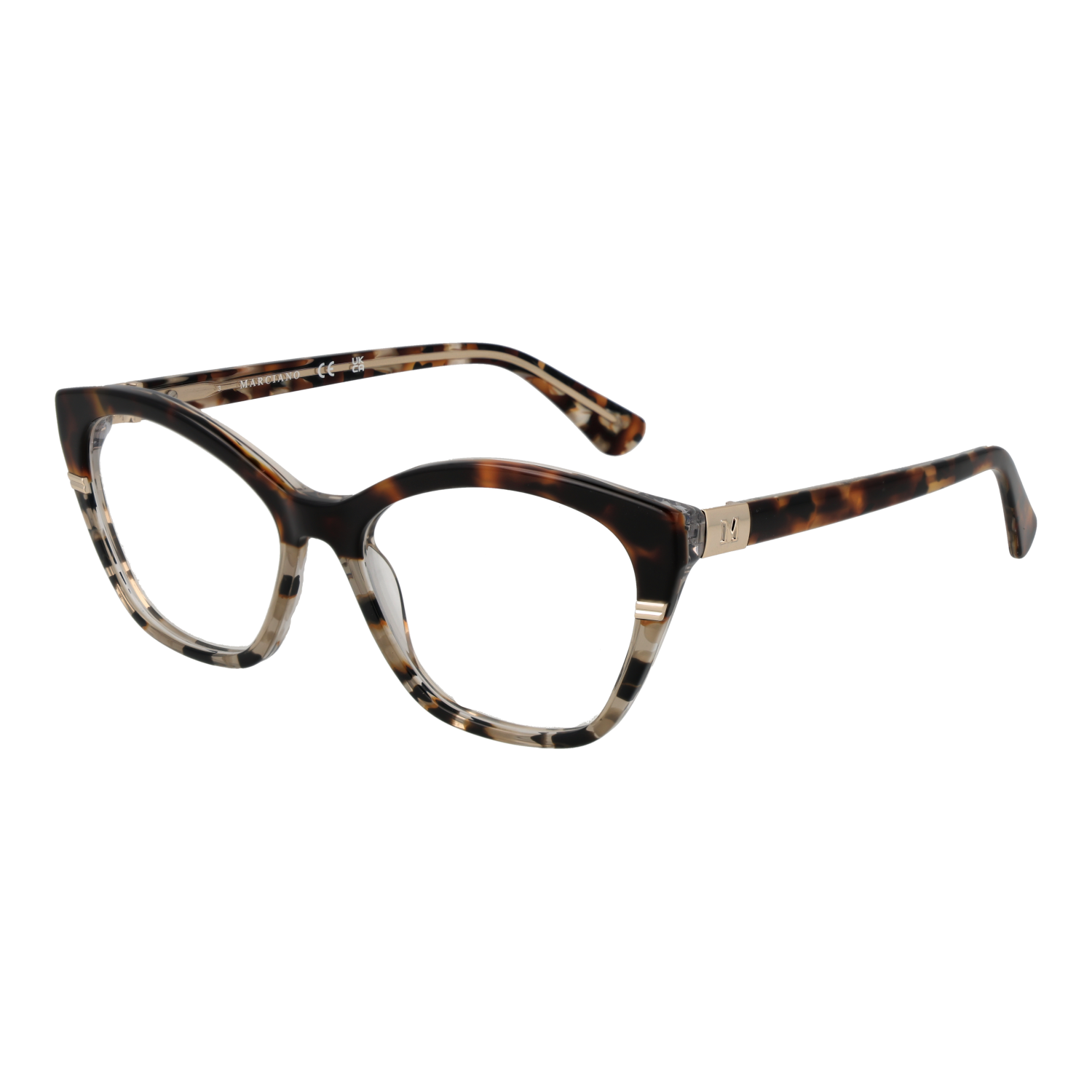 Marciano by Guess Rektangulär Glasögonbåge i Brun