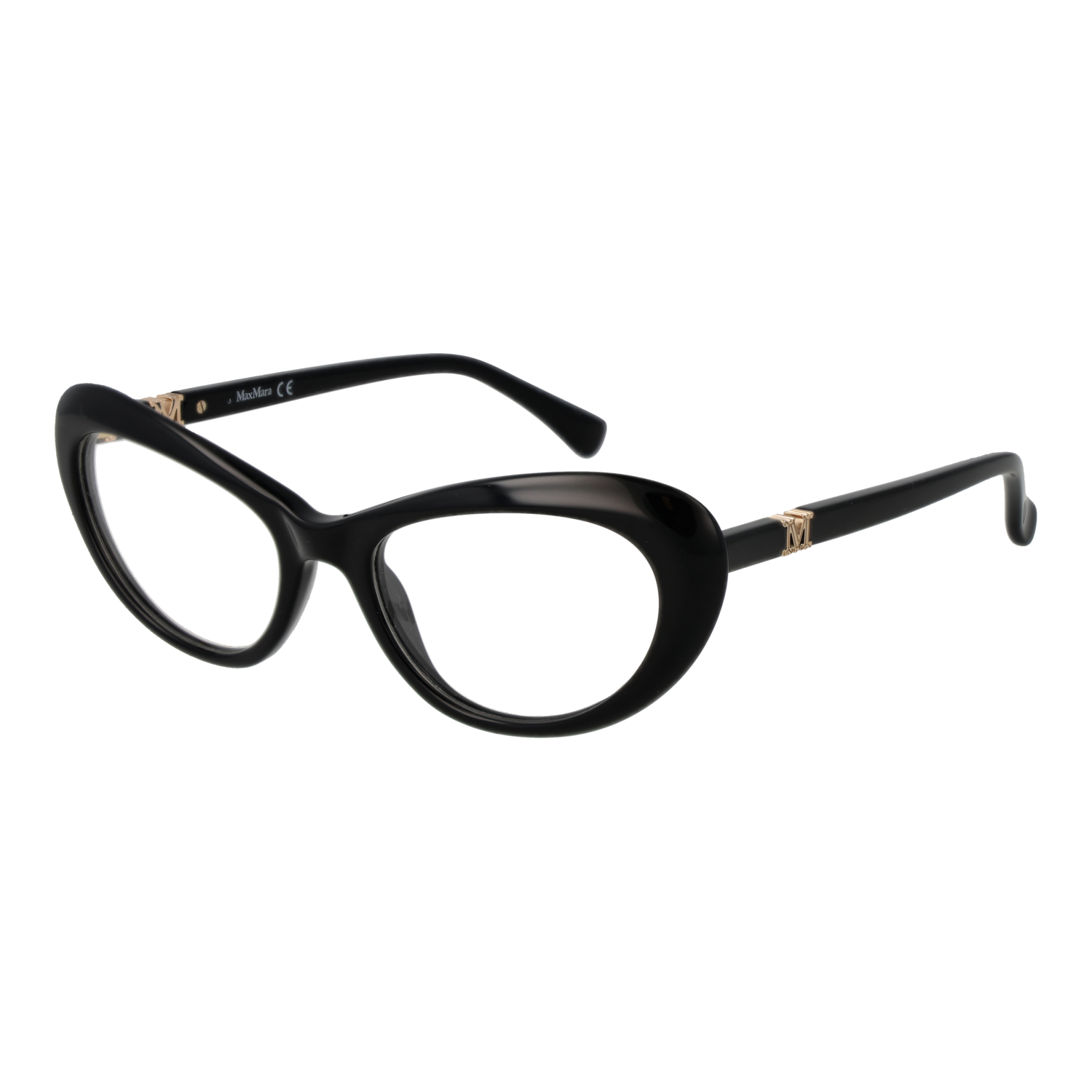 Max Mara Fjärilsform Glasögonbåge i Svart