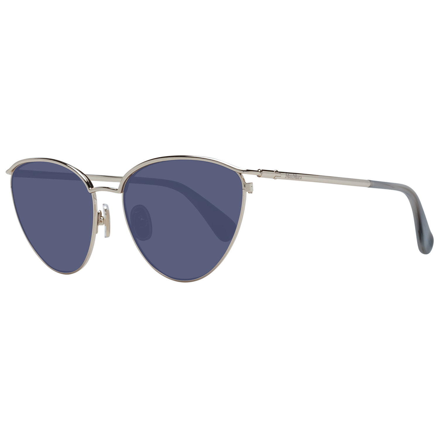 Max Mara Kattöga Solglasögon i Silver