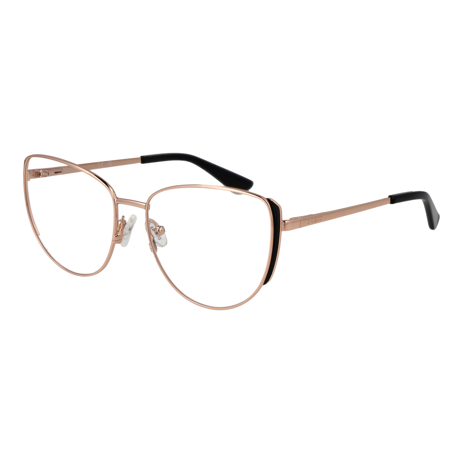 Guess Fjärilsform Glasögonbåge i Roséguld