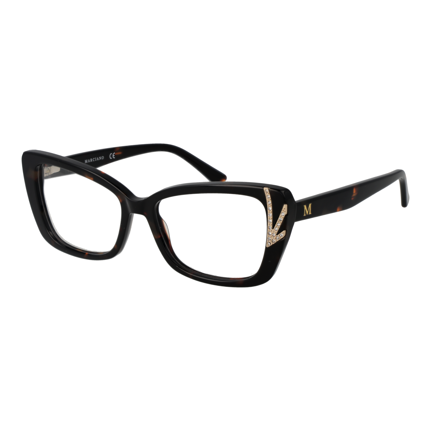 Marciano by Guess Kattöga Glasögonbåge i Svart