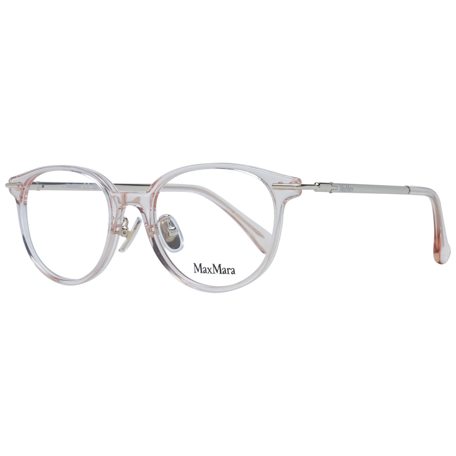 Max Mara Fjärilsform Glasögonbåge i Ros