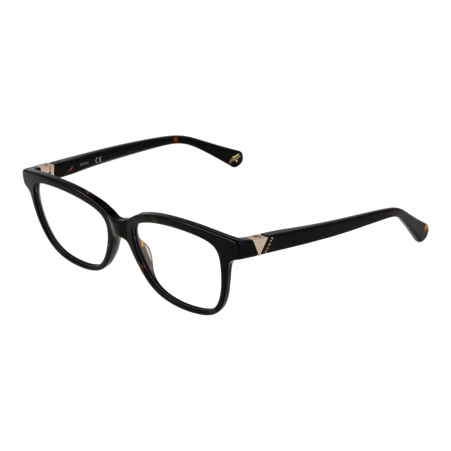 Guess Fjärilsform Glasögonbåge i Brun