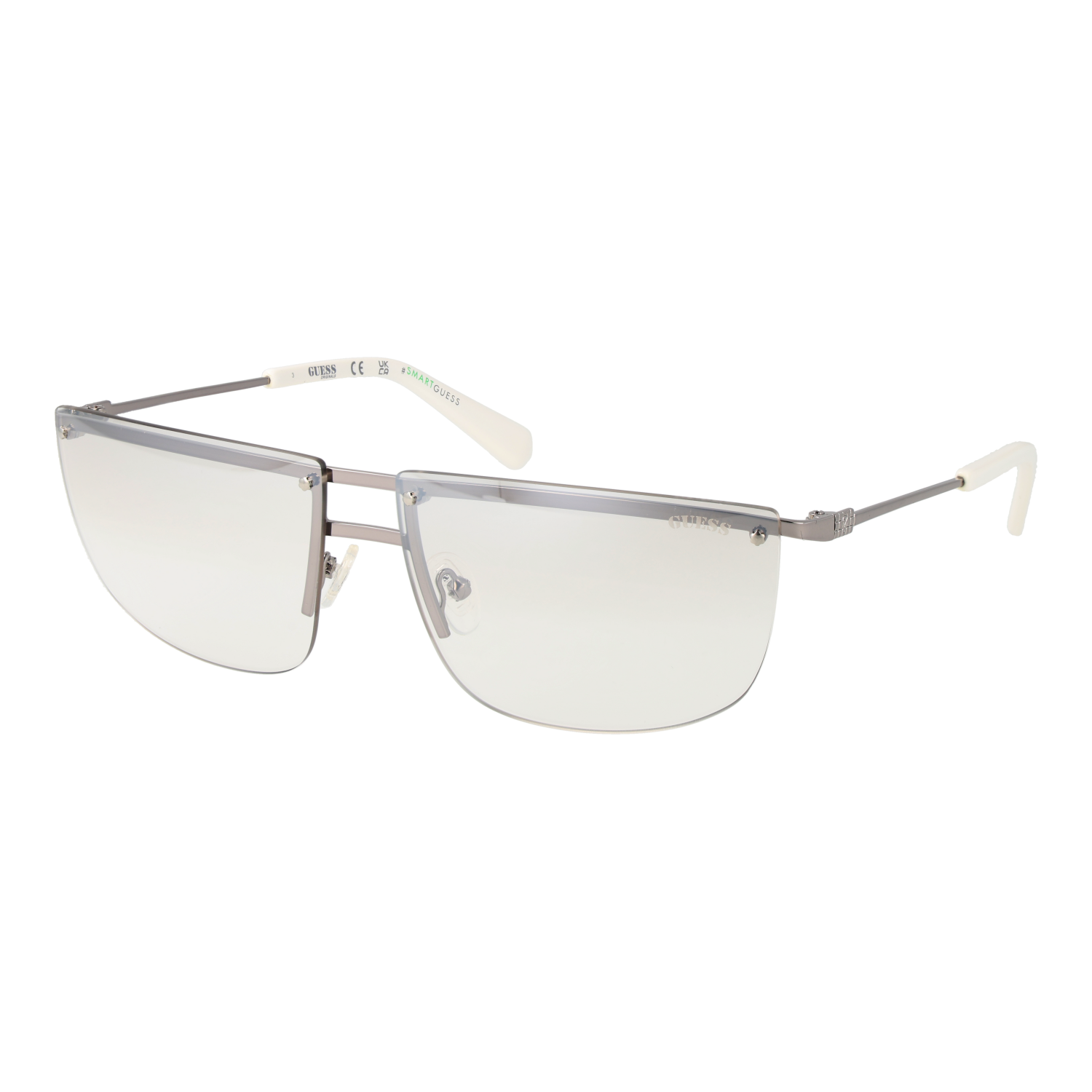 Guess Browline Solglasögon i Silver