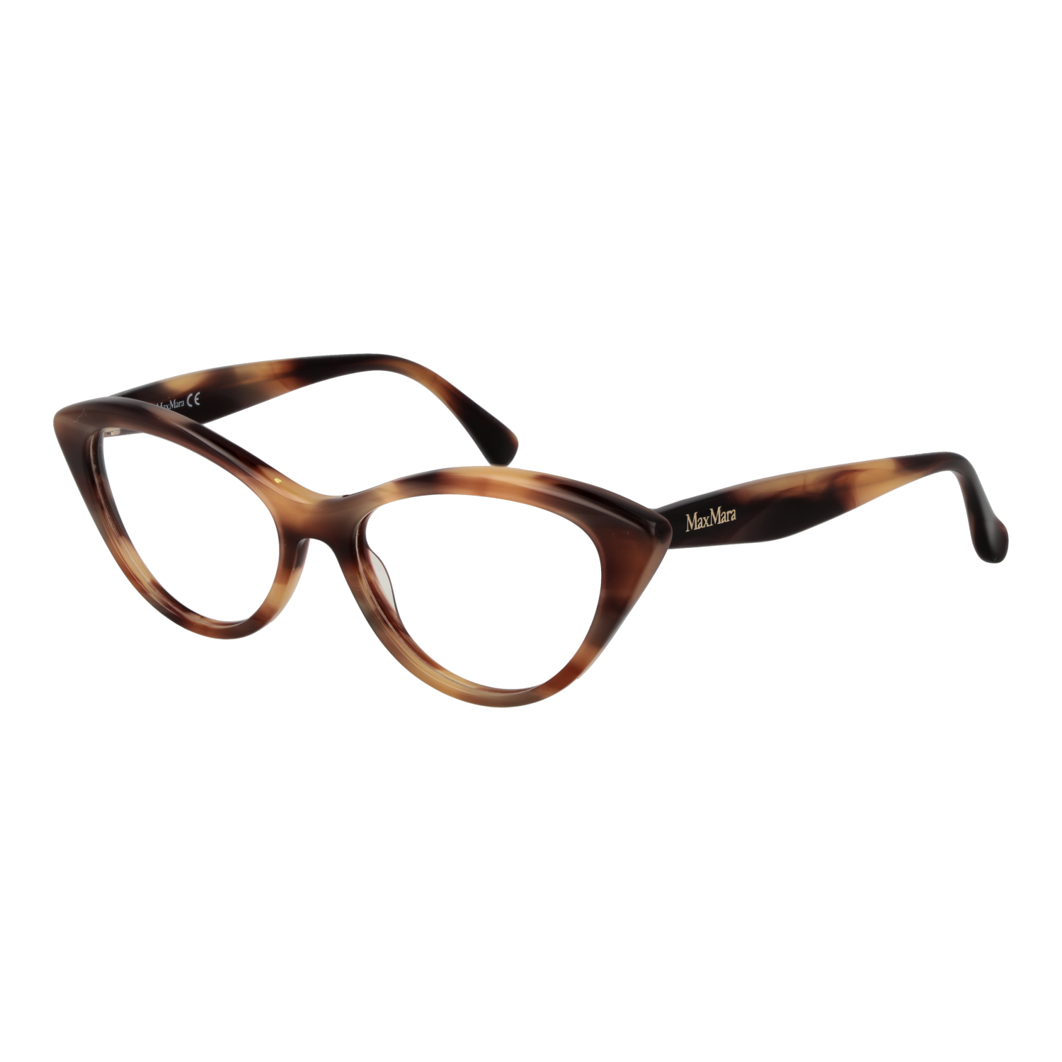Max Mara Kattöga Glasögonbåge i Brun