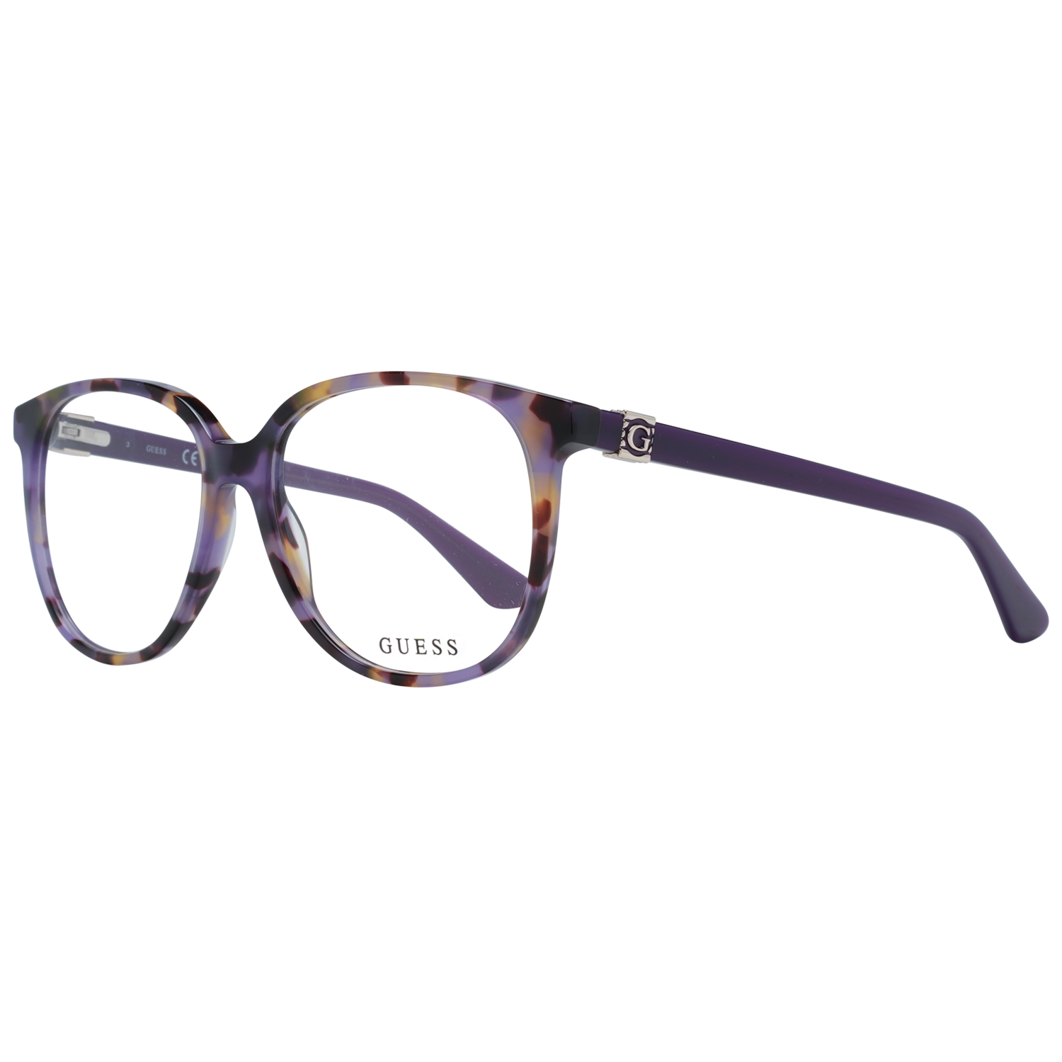 Guess Fjärilsform Glasögonbåge i Lila