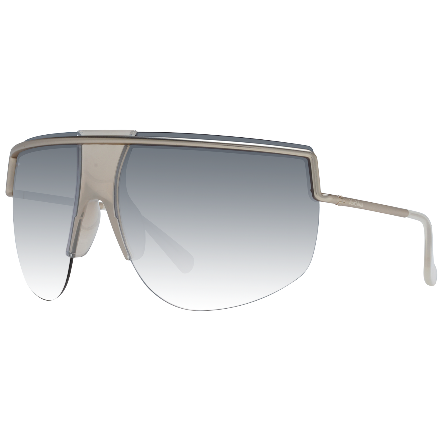 Max Mara Pilot Solglasögon i Silver