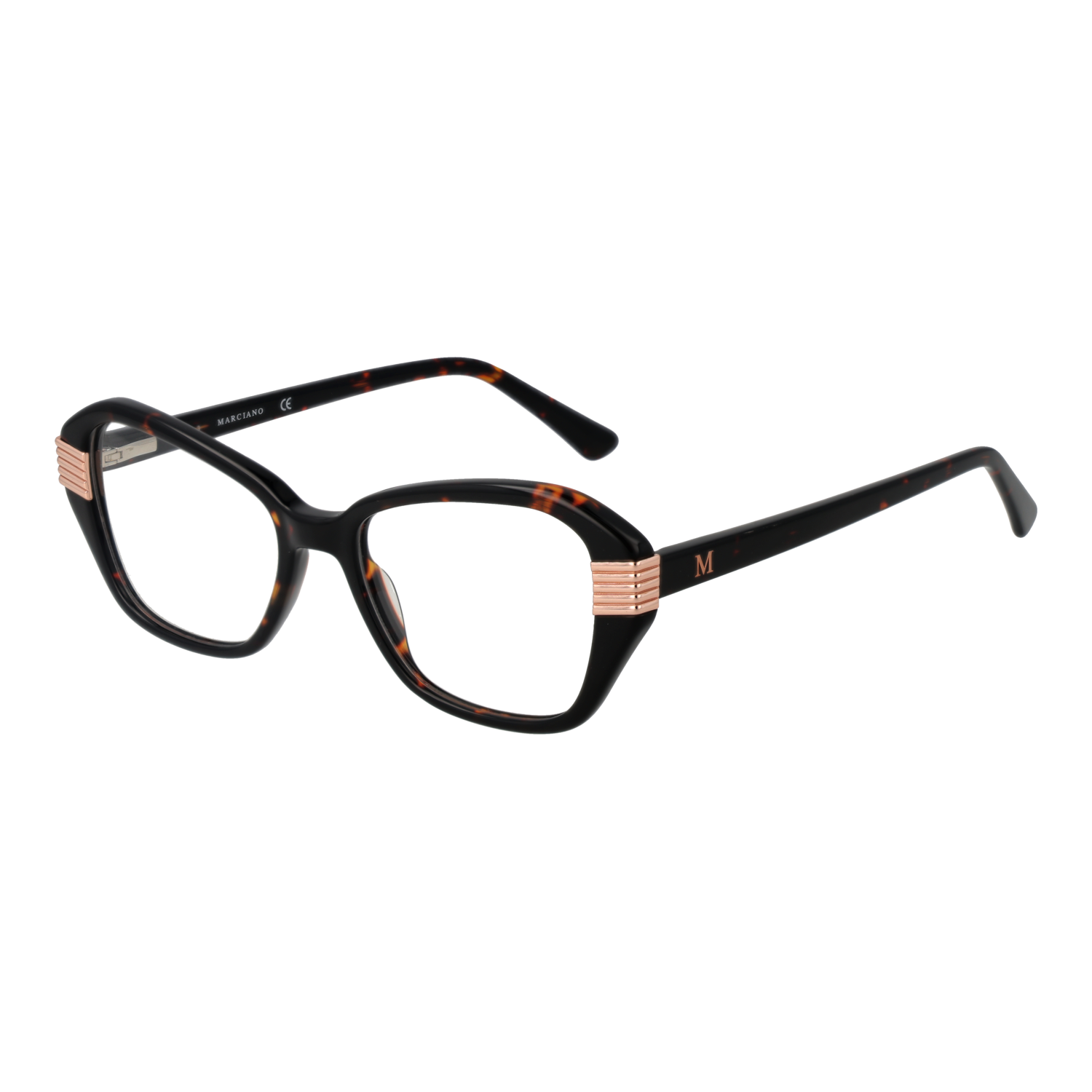 Marciano by Guess Kattöga Glasögonbåge i Brun