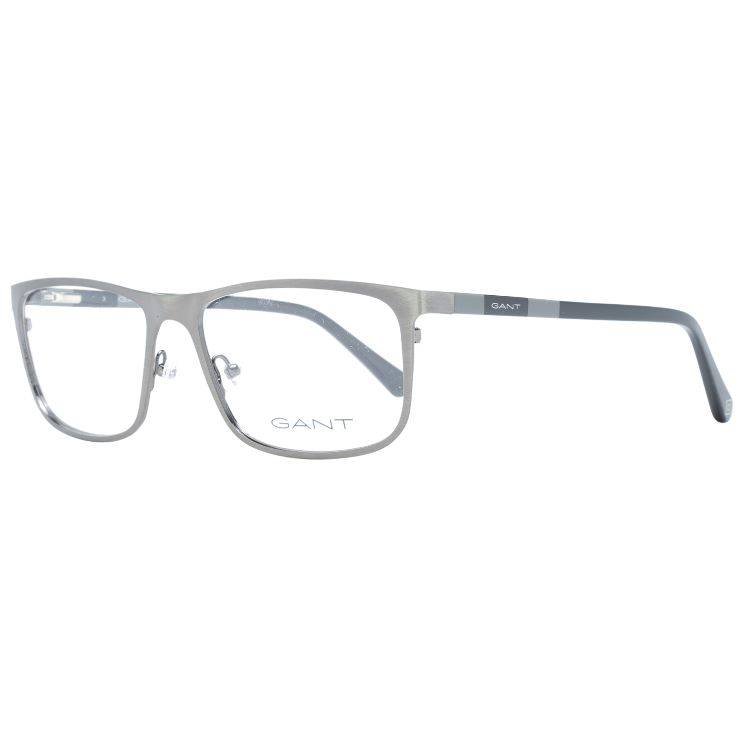 Gant Fyrkantig Glasögonbåge i Gunmetal