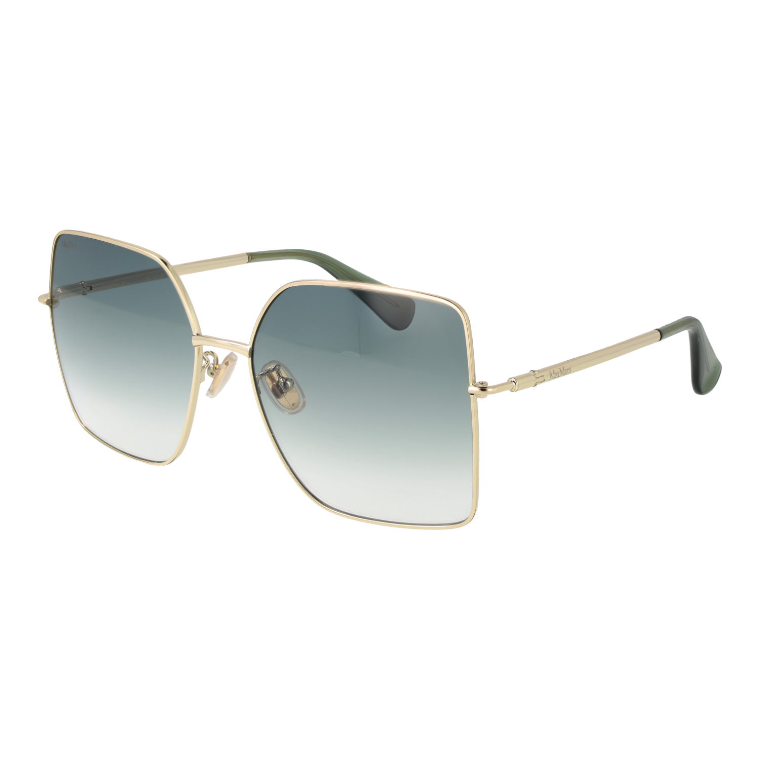 Max Mara Fjärilsform Solglasögon i Guld