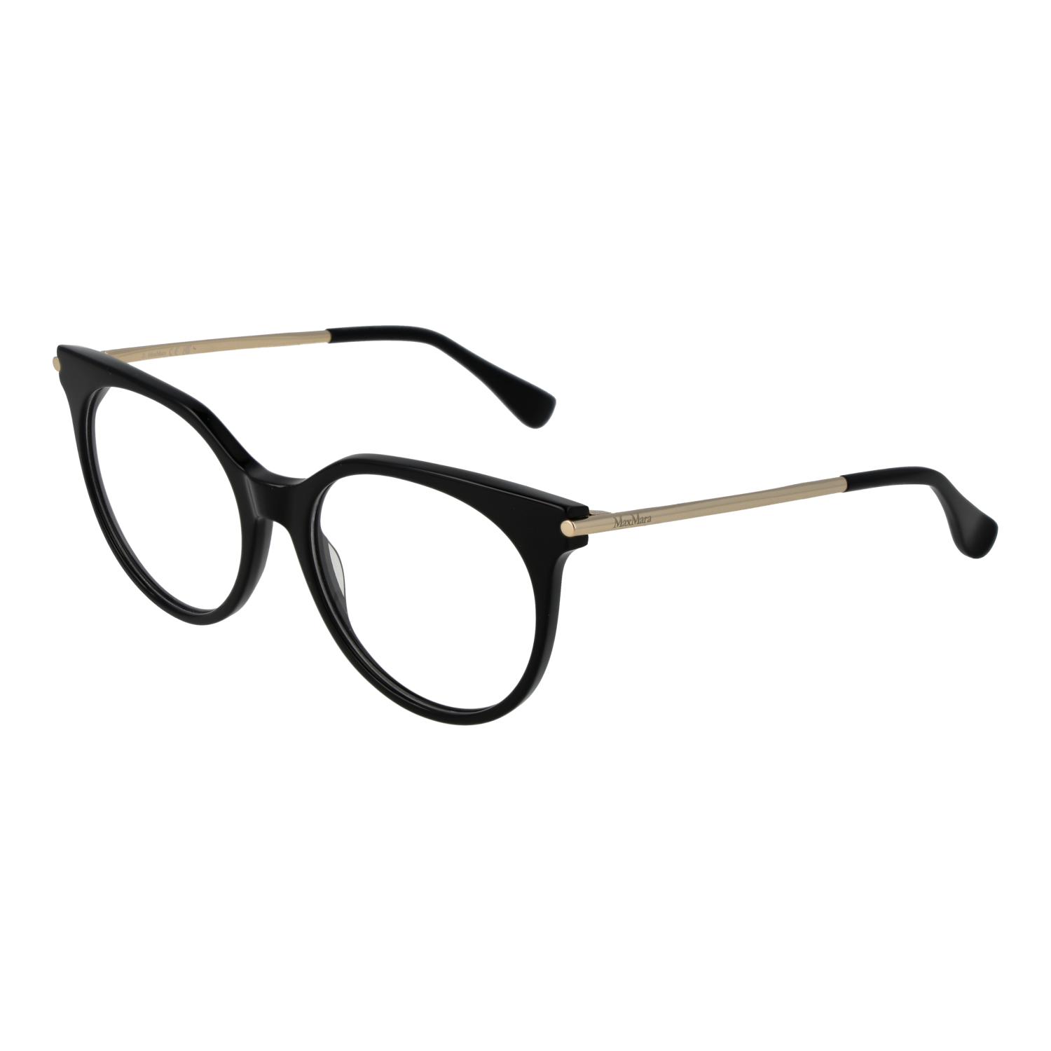 Max Mara Fjärilsform Glasögonbåge i Svart